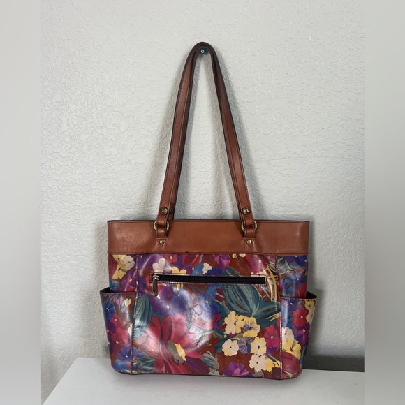 Patricia Nash Bolsena Tote in Summer Florals - Picture 2 of 12